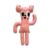 Jobe the Joy bear - Roze glossy